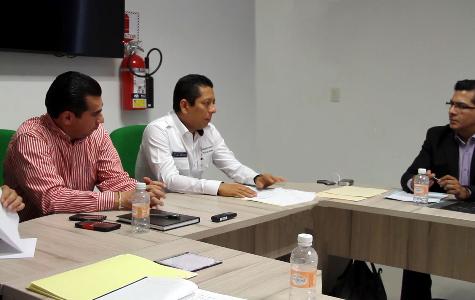 Encabeza SSyPC encuentro con autoridades de Seproban
