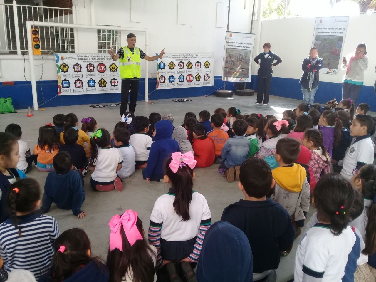 SSyPC difunde tópicos de educación vial a diversos sectores del estado