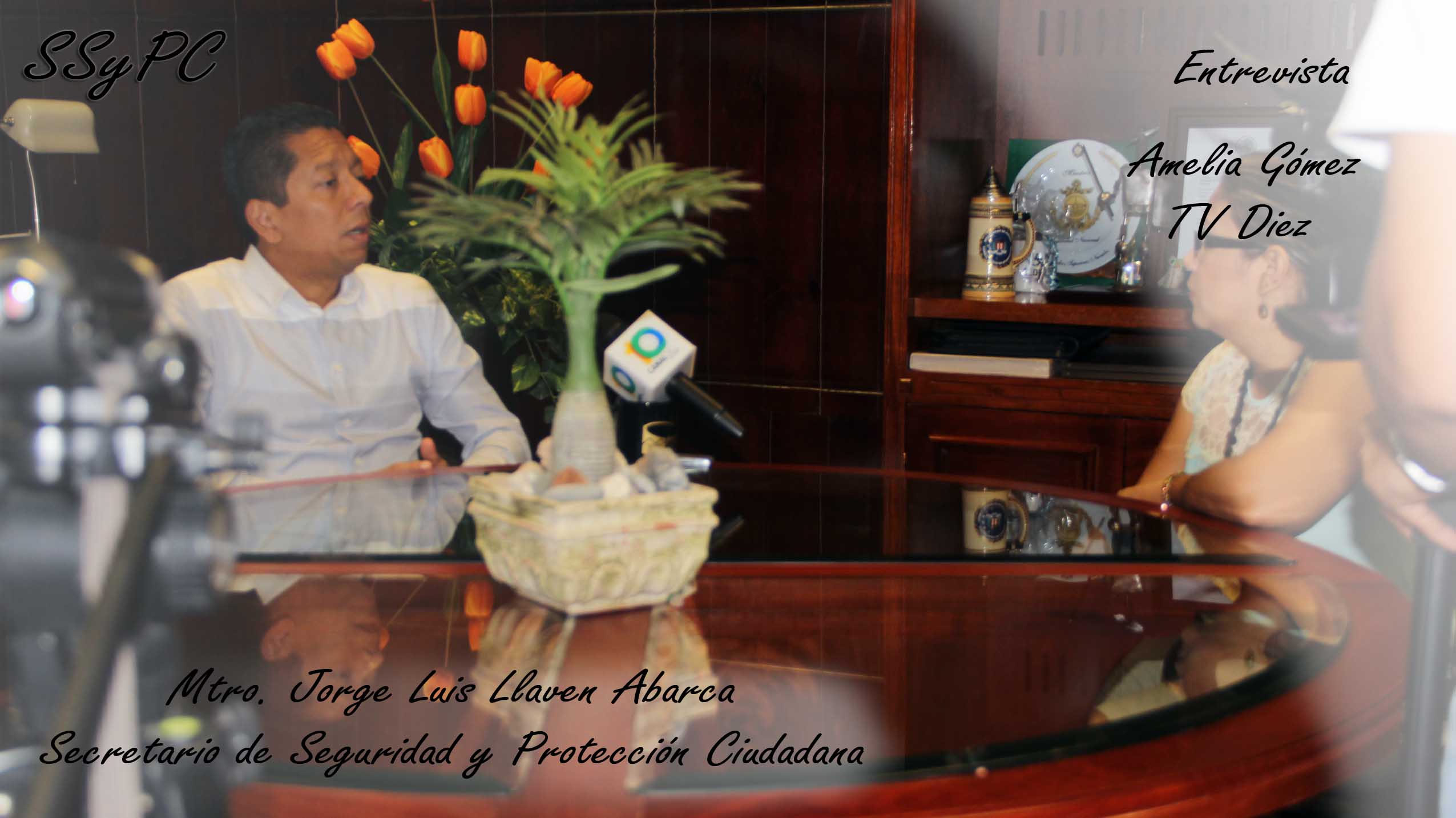 Entrevista con el Secretario de Seguridad sobre Acciones para mantener a Tuxtla como comunidad segura.
