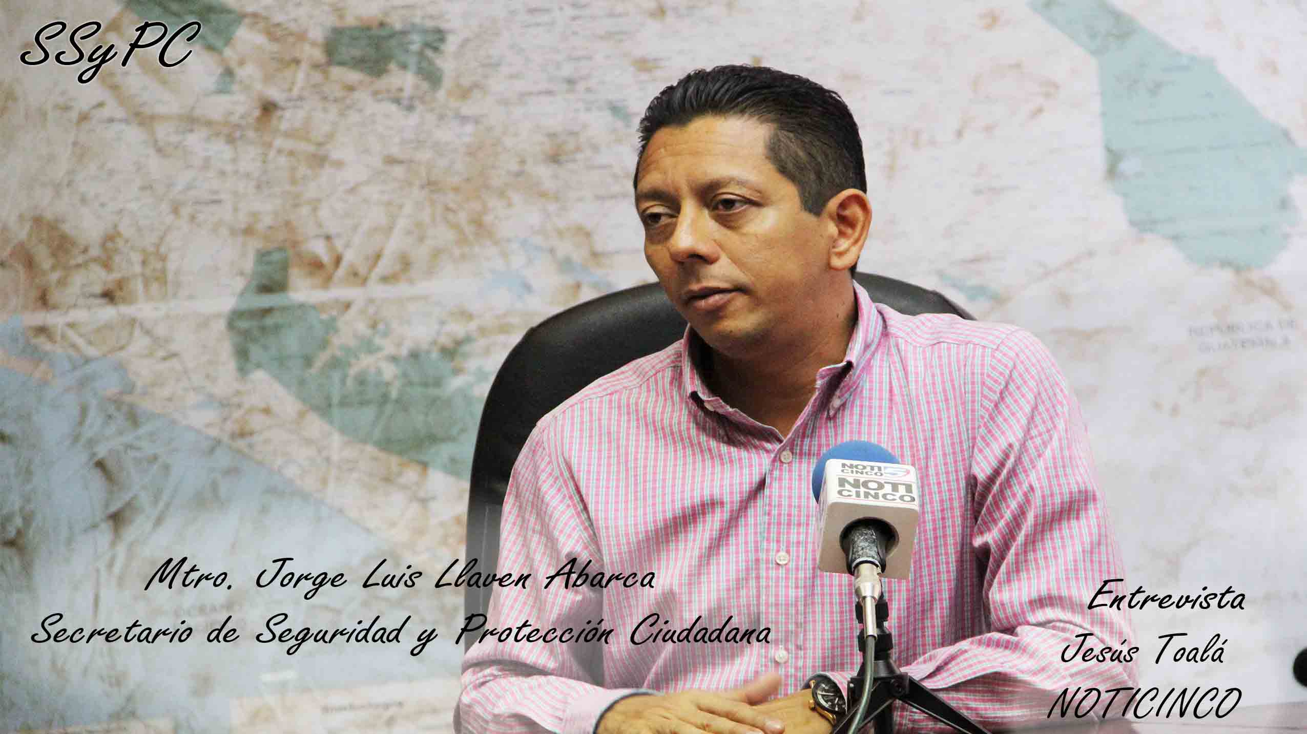 Entrevista con Secretario de Seguridad y Protección Ciudadana sobre expectativas de operativo Motocicleta Segura