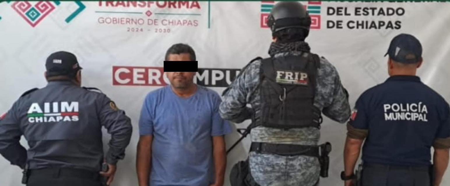 SSP, FGE y Policía Municipal reaprehenden a presunto responsable de robo con violencia