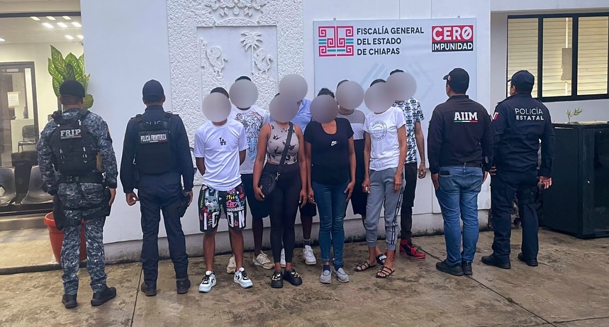 SSP y FGE rescatan a migrantes privados de la libertad en el Soconusco.