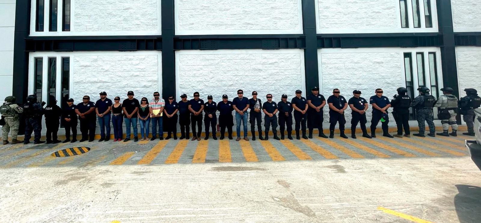 En operativo interinstitucional realizan cateos en Suchiapa