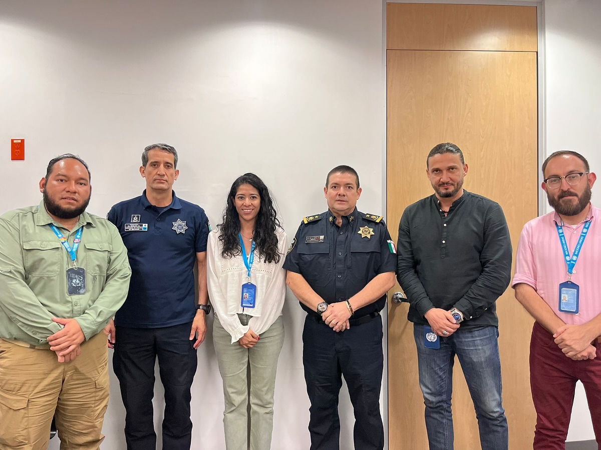 SSP sostiene reunión de trabajo con representantes de seguridad de la ONU.