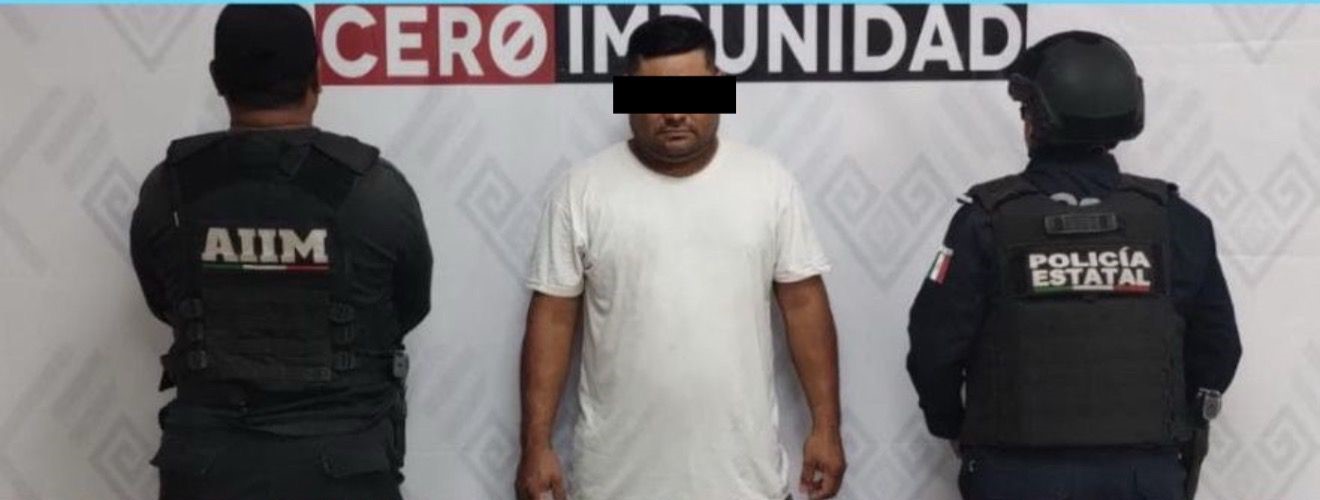 SSP y FGE detienen a un masculino con vehículo con reporte de robo en Chiapa de Corzo.