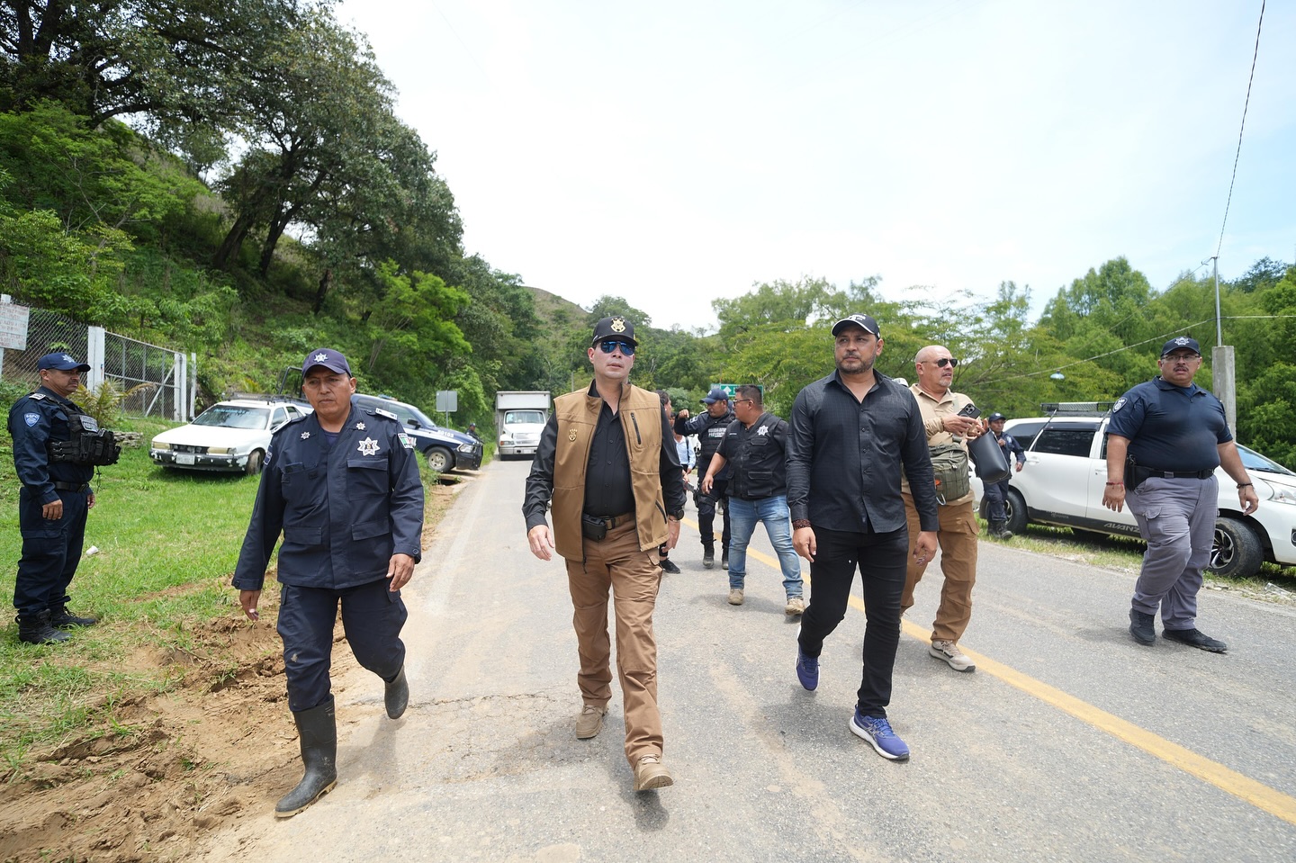 Secretario de Seguridad del Pueblo encabeza operativo de búsqueda y rescate de menor en Ixtapa.