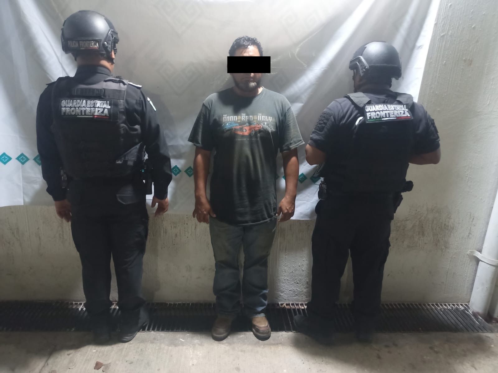 En operativo de seguridad detienen a masculino con vehículo con alteraciones en número de identificación vehicular.