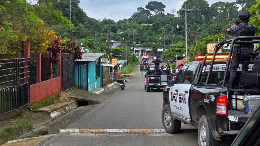 SSP garantiza seguridad en Tapachula con acciones preventivas y disuasivas.