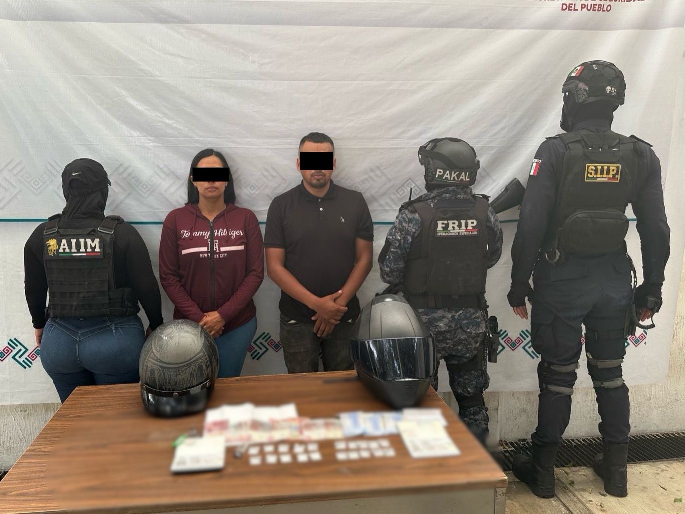 SSP y FGE detienen a presuntos integrantes de red de préstamos en Tapachula.