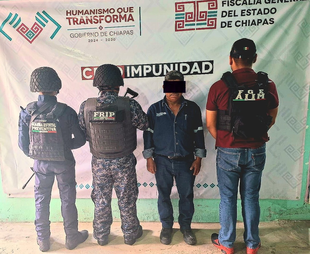 En operativo interinstitucional detienen a masculino en posesión de vehículo con reporte de robo