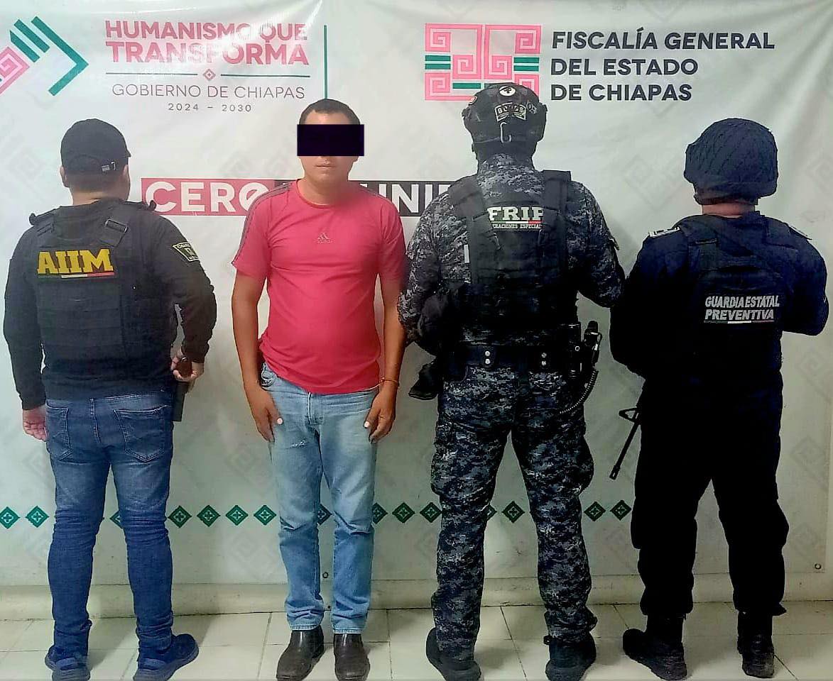 En operativo de seguridad detienen a masculino por probable corrupción de menores y personas incapaces 