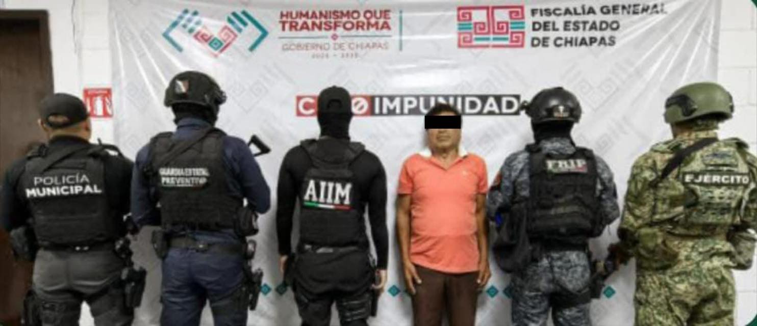 Por robo con violencia, grupo interinstitucional aprehende al presunto responsable