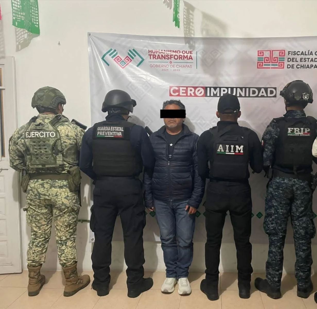 Grupo interinstitucional aprehende a presunto responsable de abuso sexual agravado