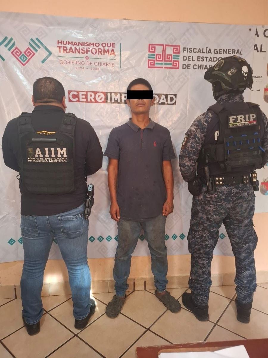 SSP y FGE aprehenden a presunto responsable de robo ejecutado con violencia