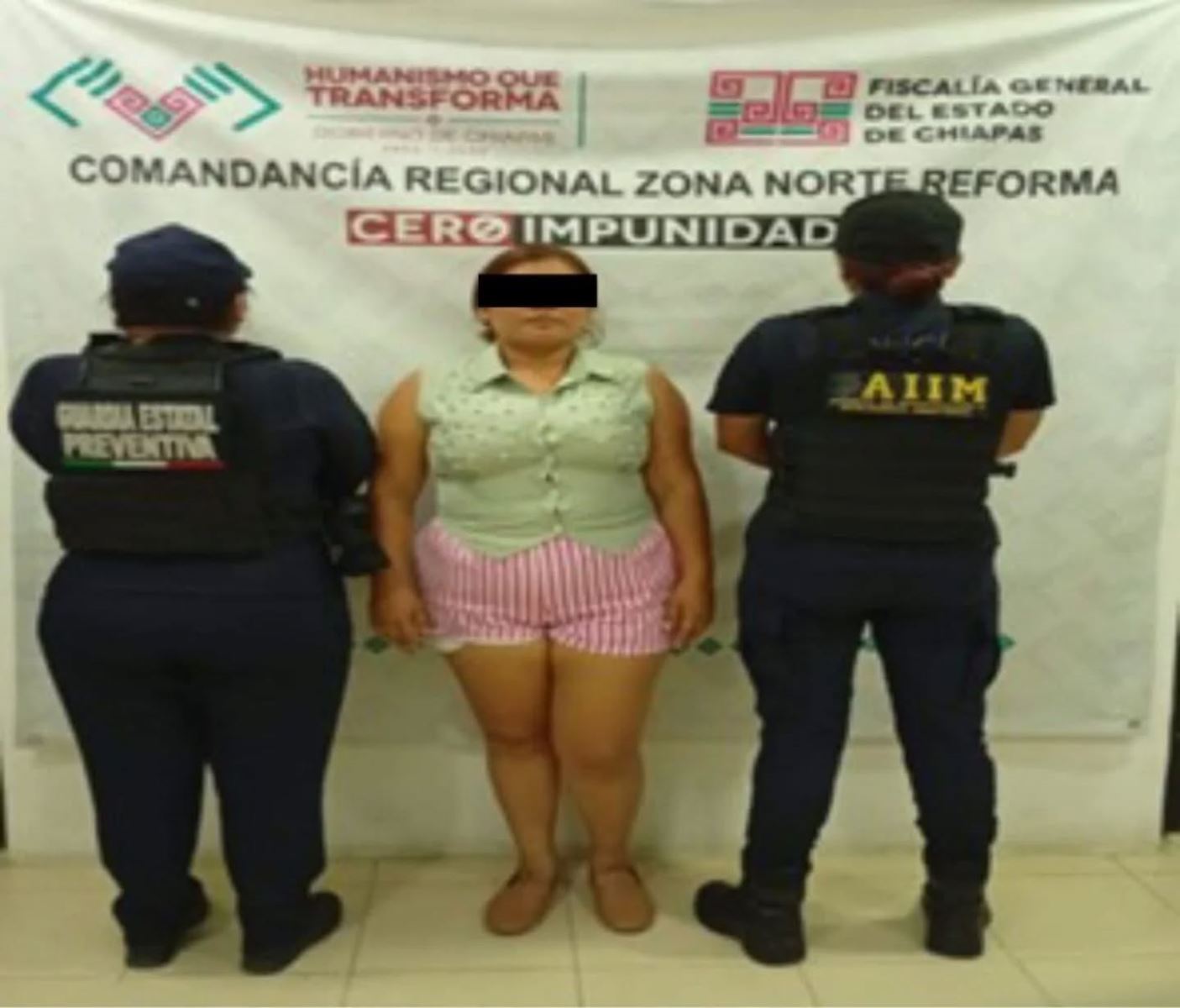 Por fraude genérico, SSP y FGE aprehenden a la presunta responsable