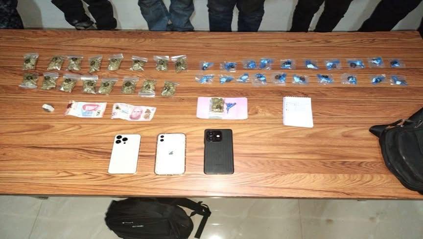 En cateos, grupo interinstitucional detiene a 4 personas por el presunto delito contra la salud