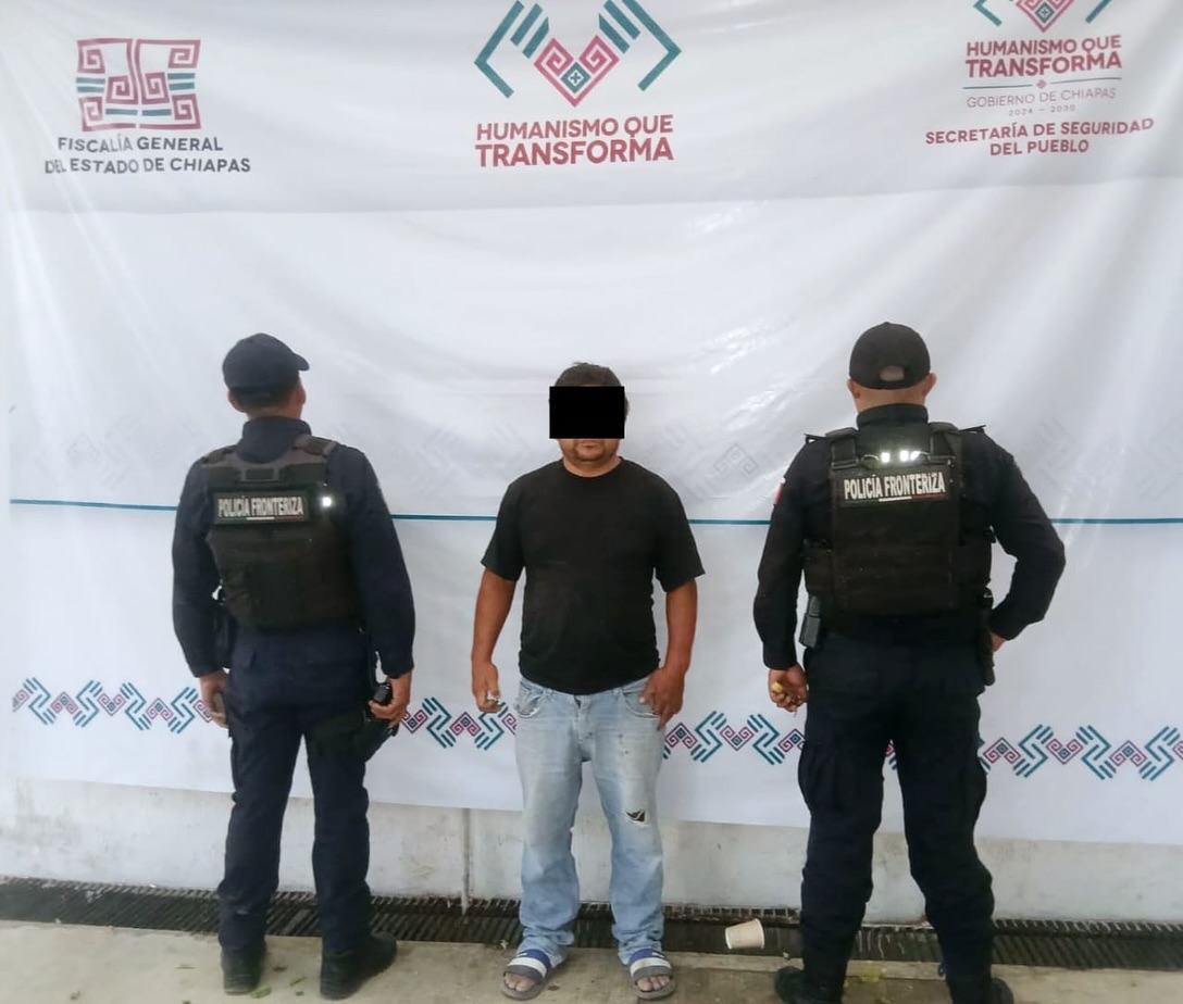 En operativo de seguridad detienen a masculino por resistencia a particulares y ataques a las vías de comunicación.