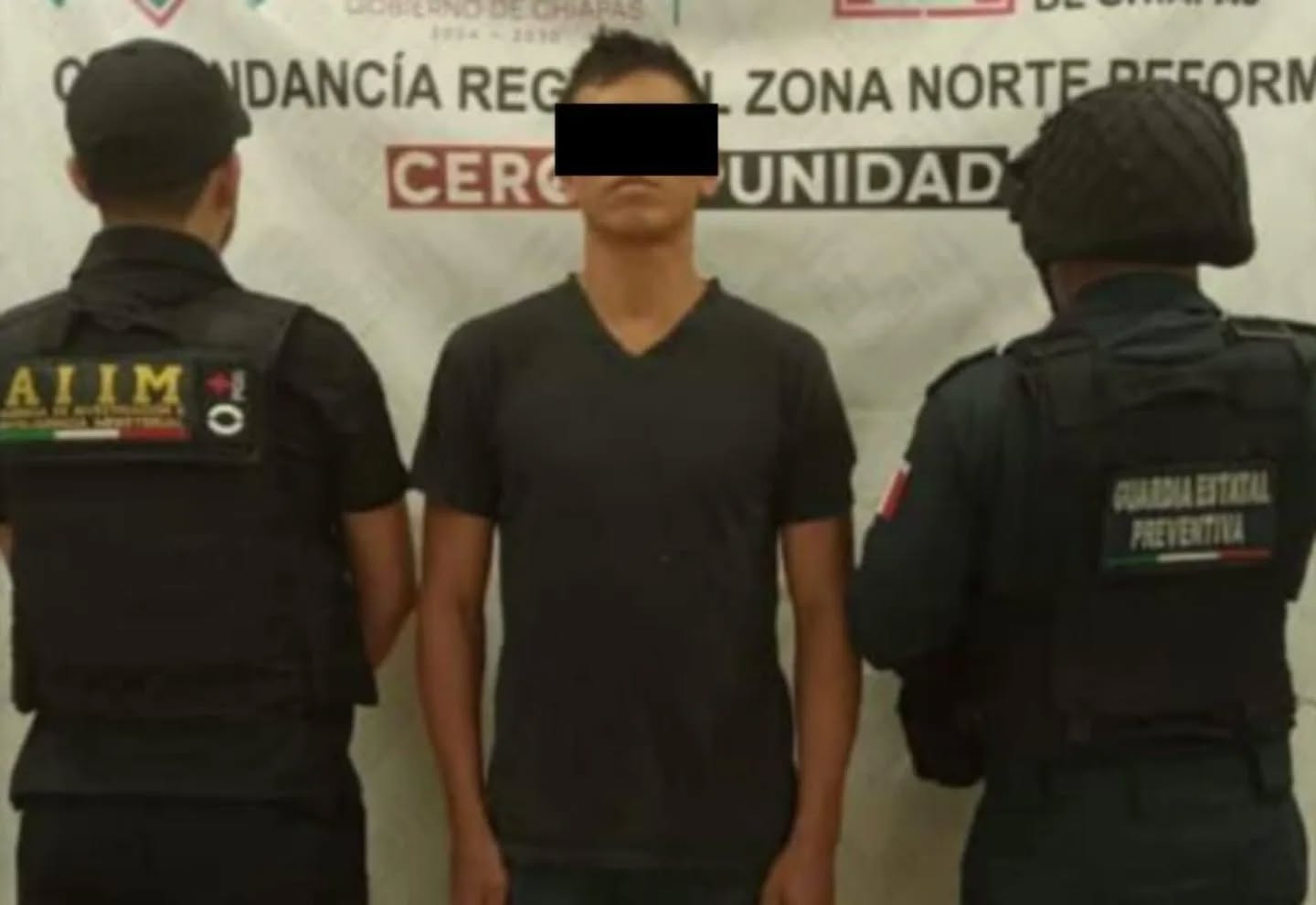 La SSP y FGE aprehenden a presunto responsable de robo con violencia