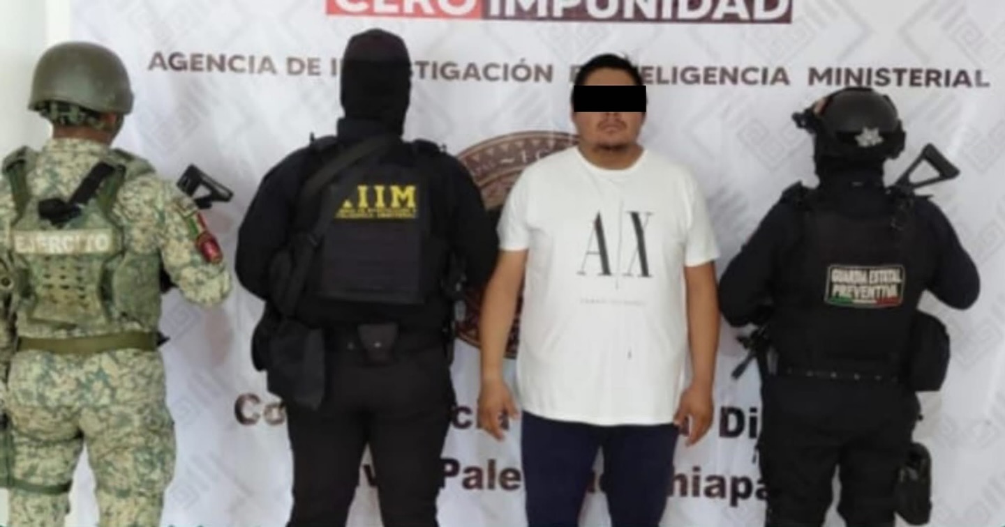 Por violencia familiar, SSP, FGE y Defensa aprehenden al presunto responsable