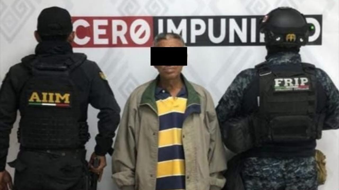 En Tuxtla, FRIP y AIIM aprehenden a presunto responsable de pederastia