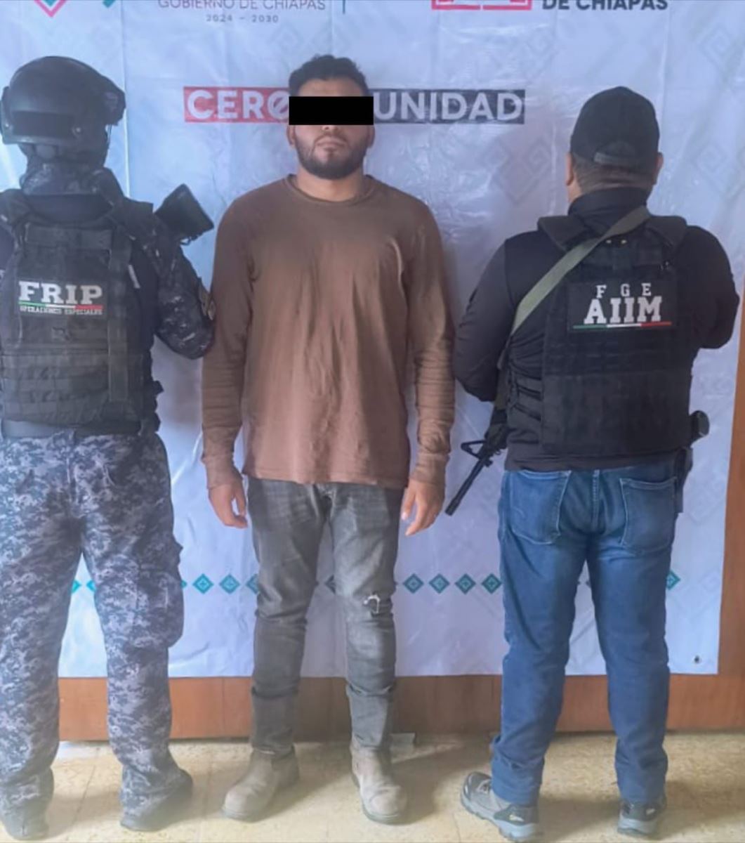 SSP Y FGE aprehenden a presunto responsable de feminicidio en grado de tentativa