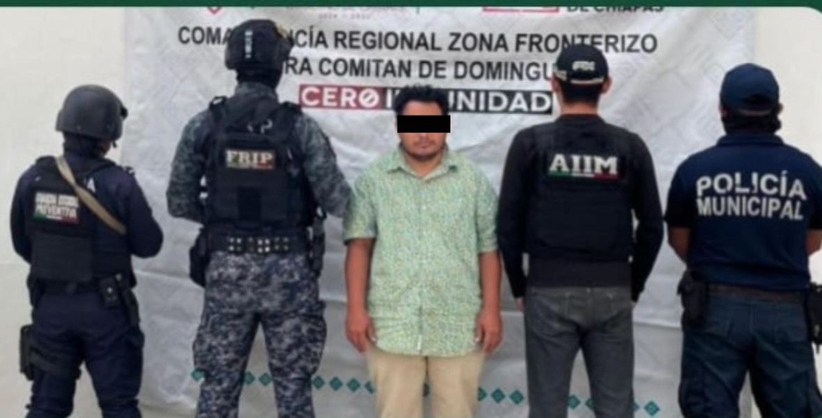 Grupo interinstitucional aprehende a presunto responsable de violación