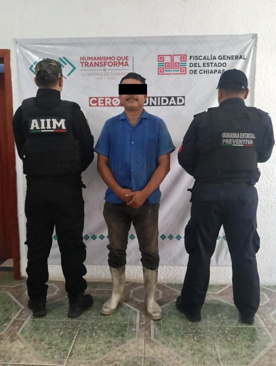 SSP y FGE aprehenden a presunto responsable de violencia familiar agravada