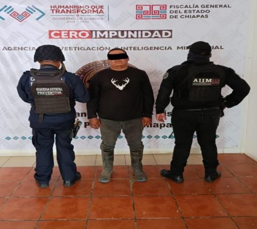 SSP y FGE aprehenden al presunto responsable de abigeato agravado