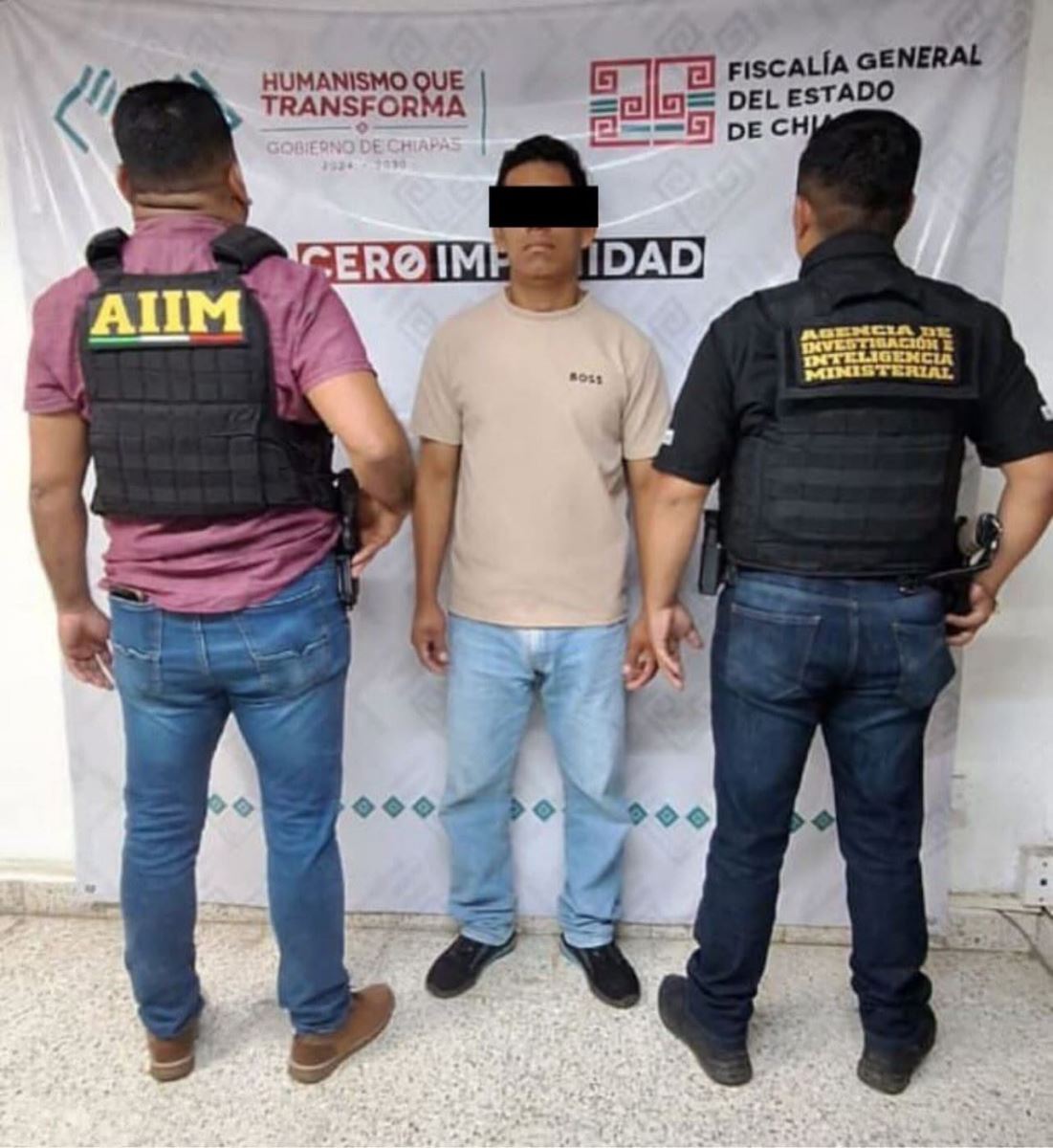 SSP y FGE aprehenden a presunto responsable de violación