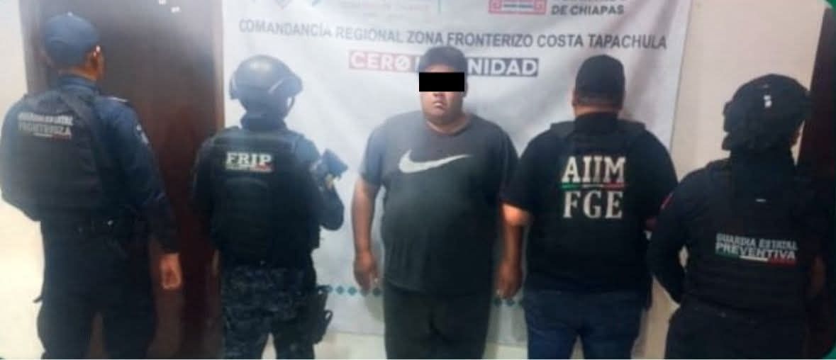 FRIP y AIIM aprehenden a presunto responsable de pederastia agravada