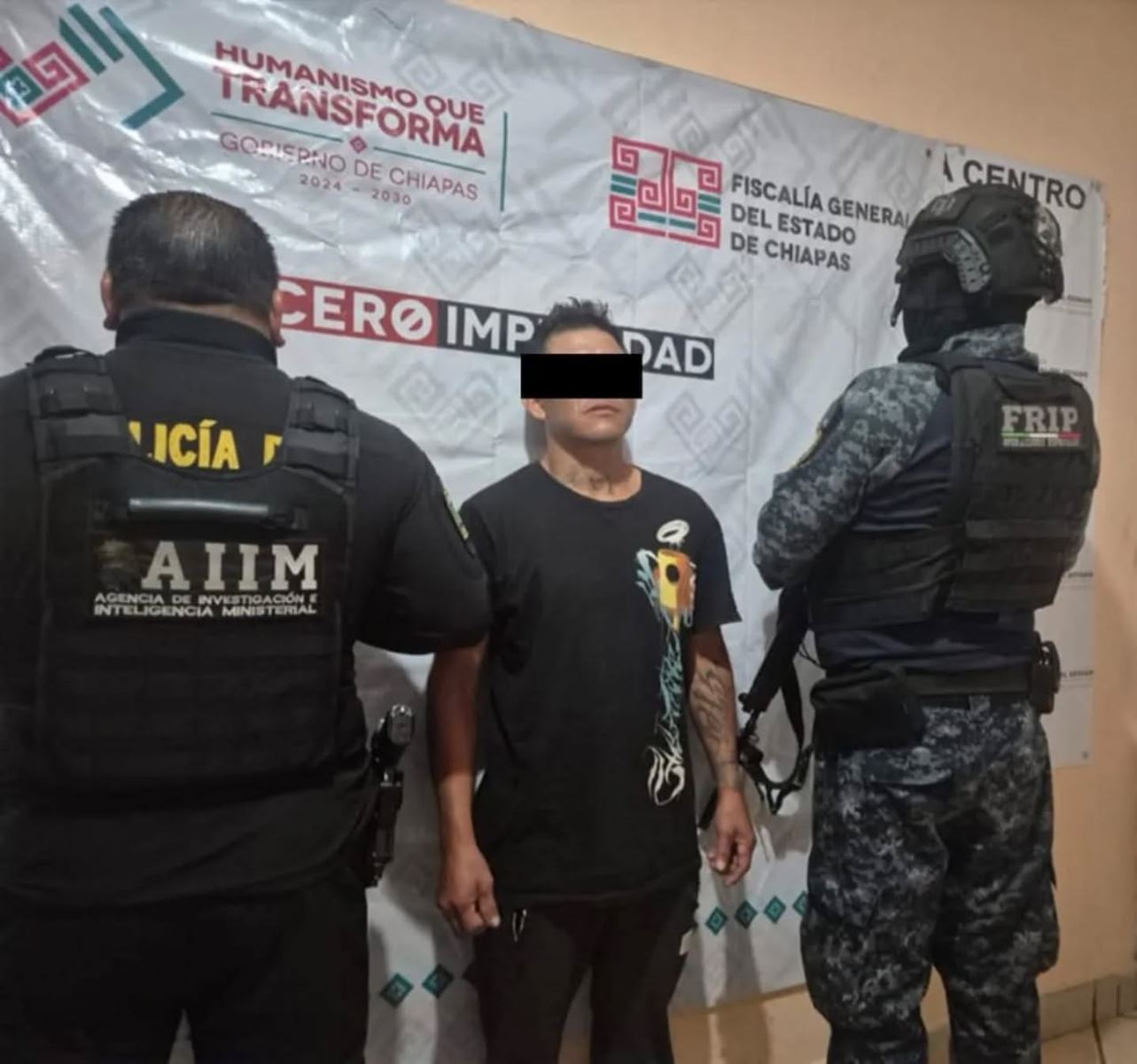 Por robo con violencia agravada, SSP y FGE aprehenden a presunto responsable