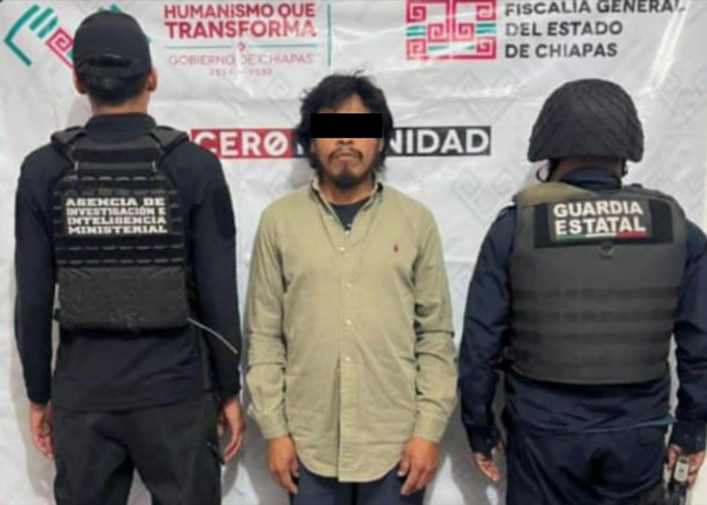 SSP y FGE aprehenden a presunto responsable de violencia familiar