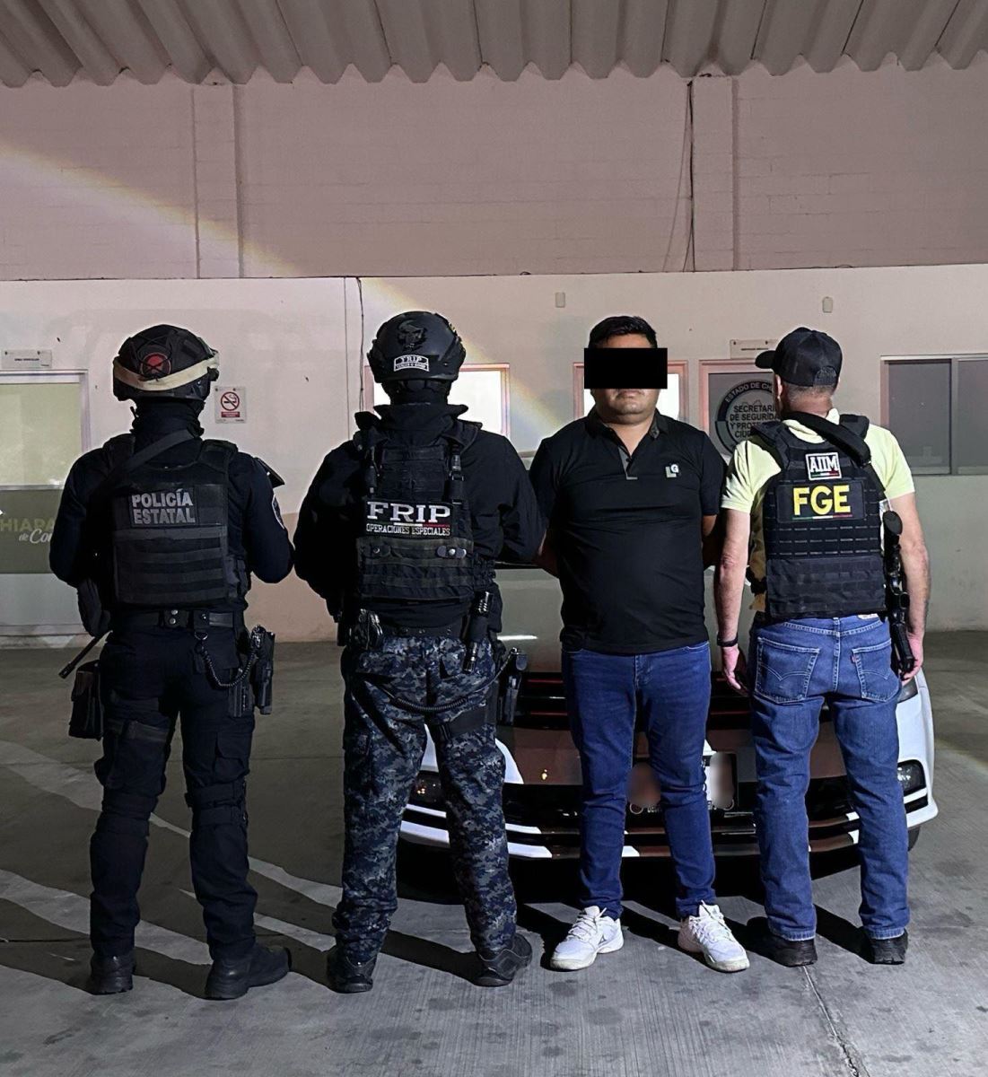SSP y FGE detienen a masculino con vehículo con reporte de robo en San Cristóbal de Las Casas