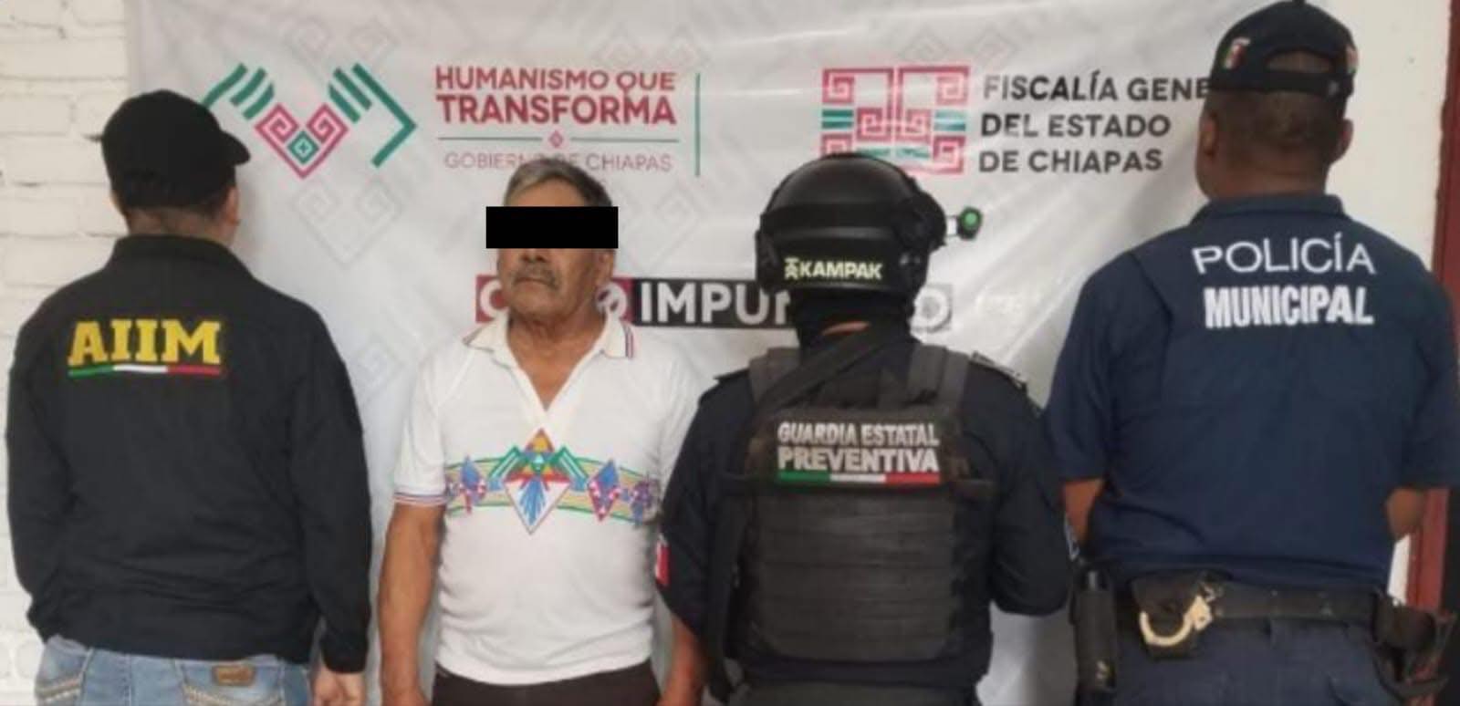 SSP y FGE aprehenden a presunto responsable de homicidio calificado