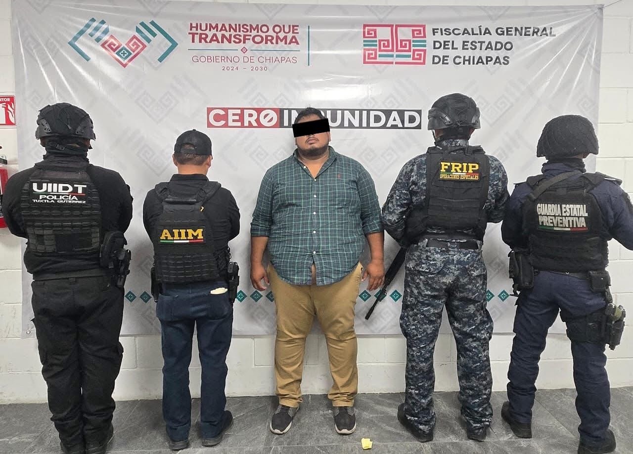 SSP y FGE aprehenden a presunto responsable del delito de fraude específico