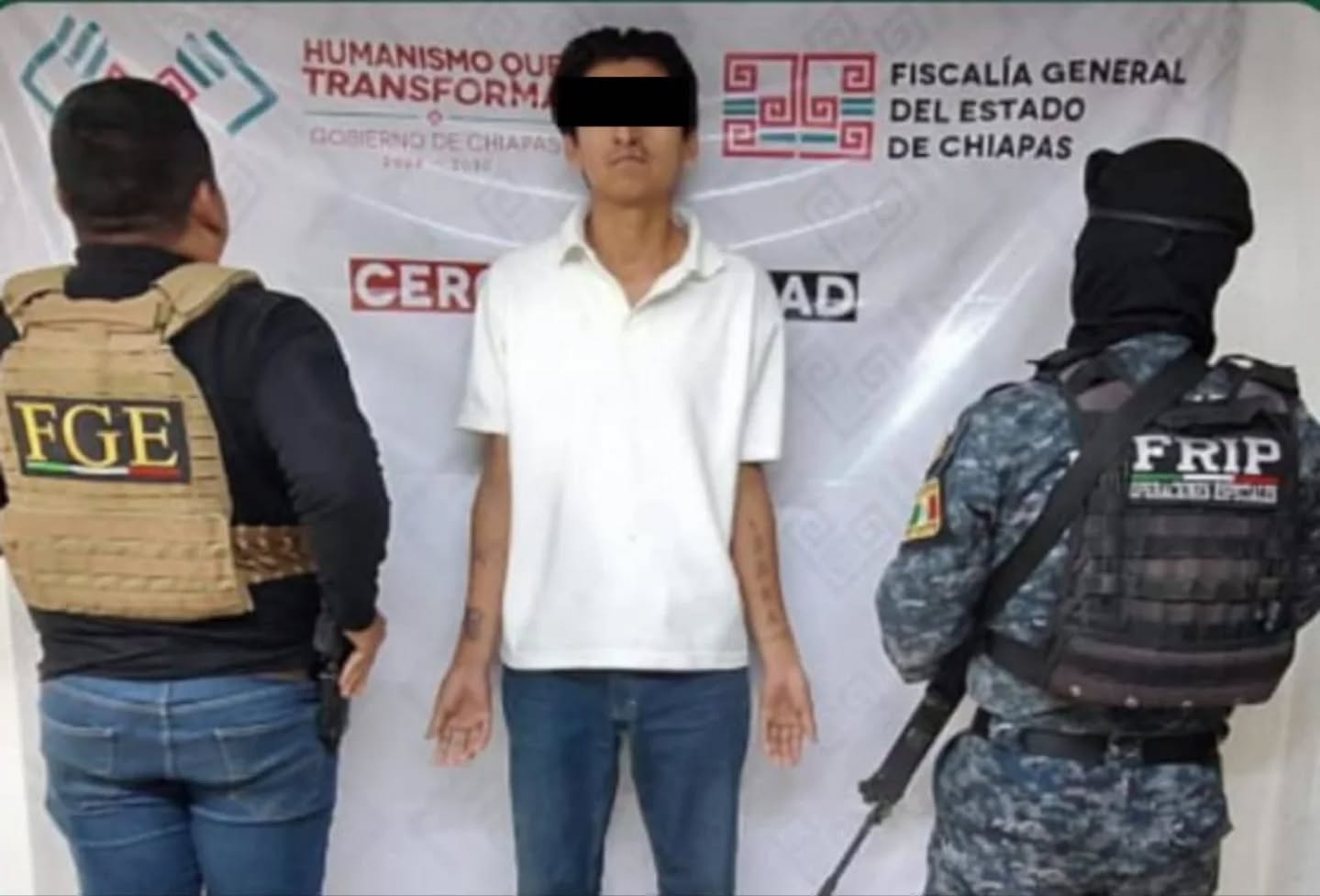 SSP y FGE aprehenden a presunto responsable de robo con violencia agravado