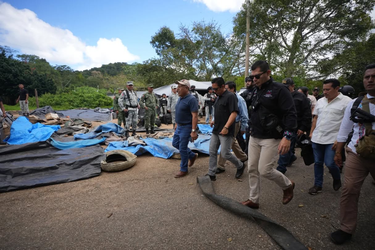 Blindan con autoridades estatales de seguridad la Selva de Chiapas