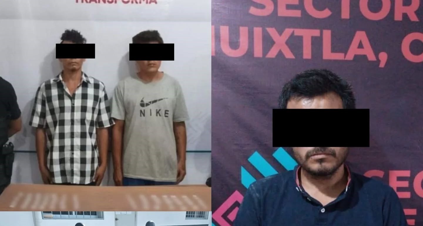 SSP Y FGE detuvieron a tres presuntos narcomenudistas en Chiapas