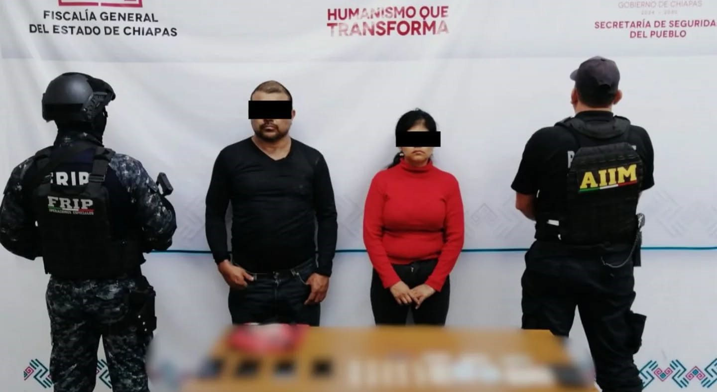 SSP y FGE detienen a personas con presuntos narcóticos en Chiapas