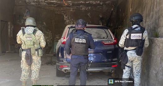 En operativos interinstitucionales aseguran tres vehículos en estado de abandono y con reporte de robo en el Estado