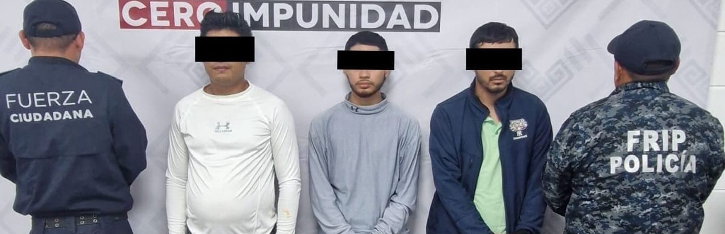 SSP y FGE detienen a cinco masculinos por posesión de presuntos narcóticos en Tuxtla Gutiérrez y Pantepec.