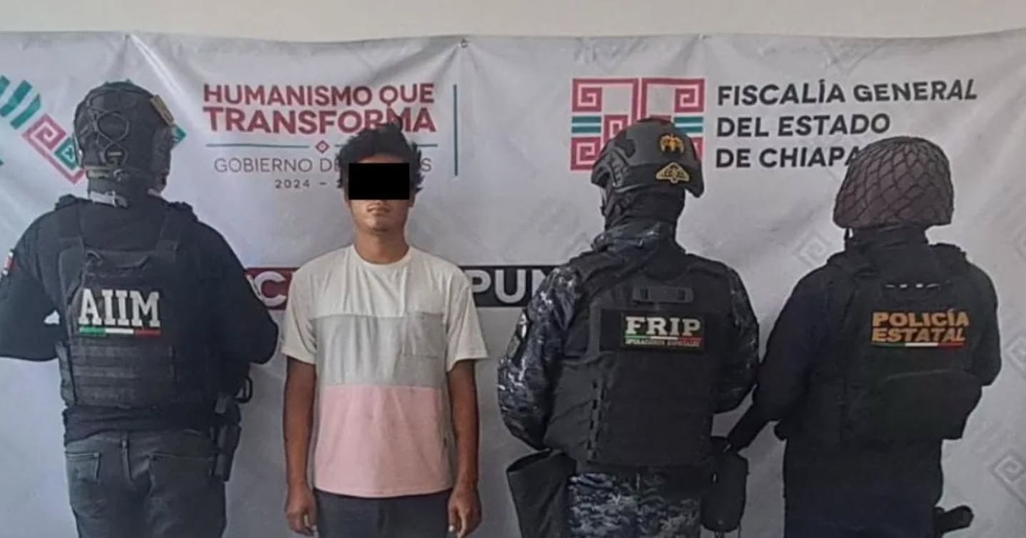 Autoridades de seguridad detienen a persona con presunto narcótico en tramo carretero Villaflores-Rivera Horizonte