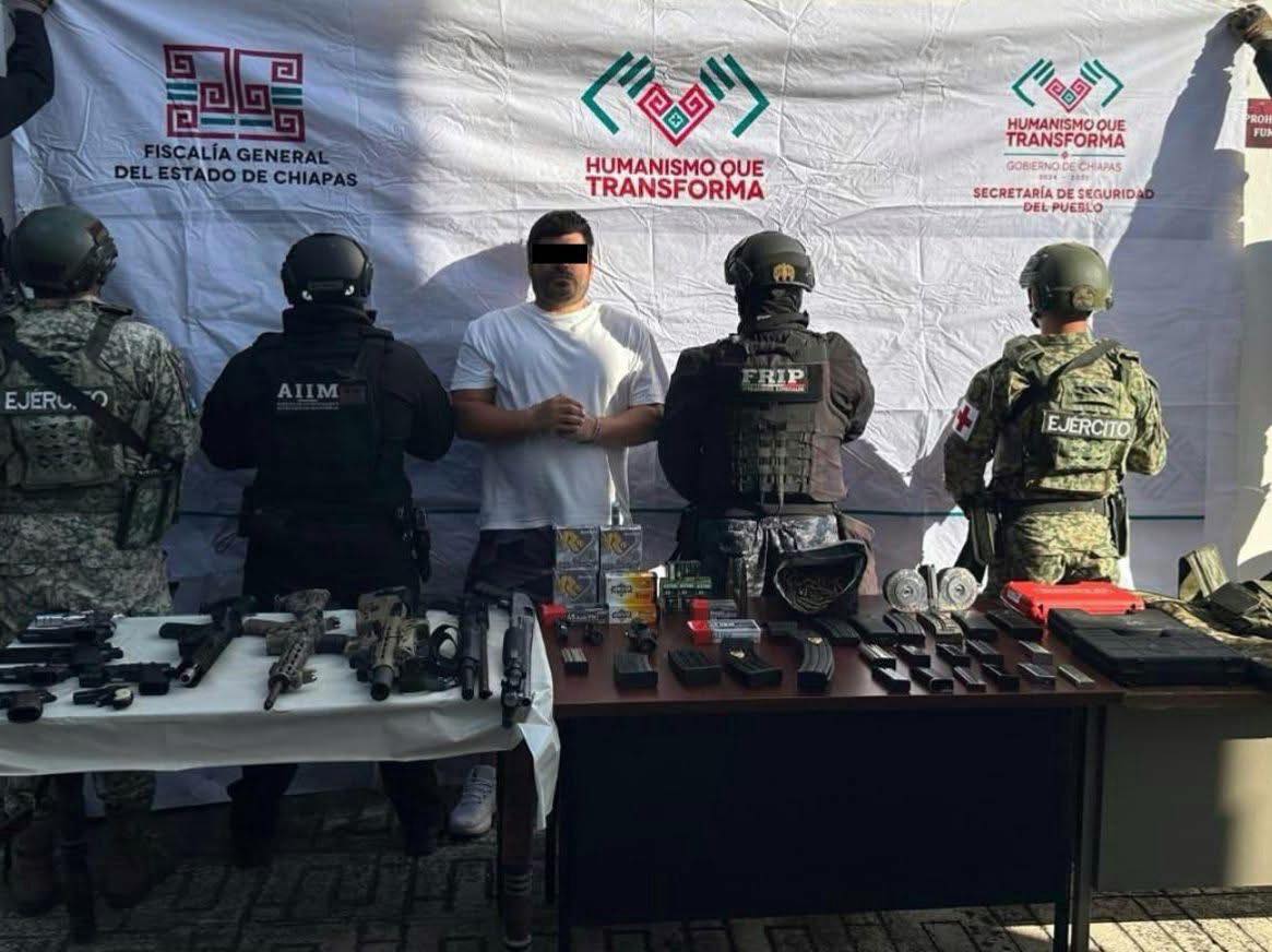 En operativo interinstitucional ejecutan diligencia de cateo en Comitán de Domínguez.