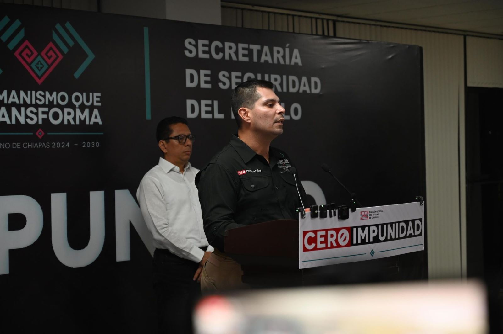 SSP y FGE presentan resultados de operativos en Chiapas