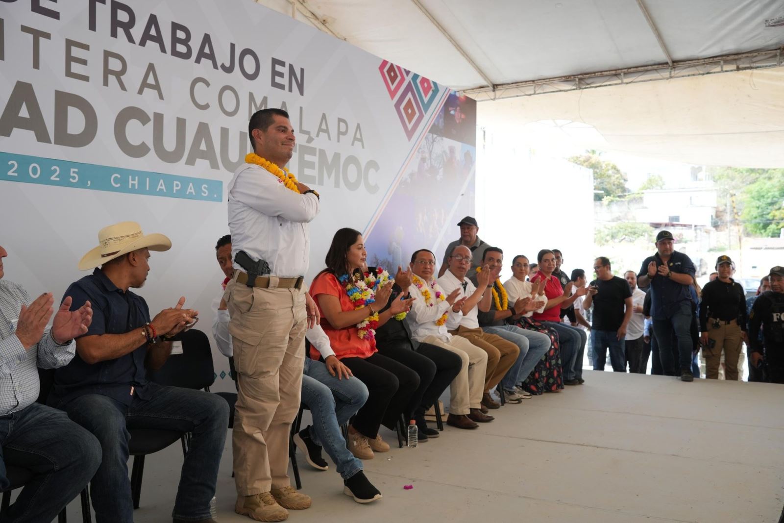 Secretario de Seguridad del Pueblo y Gobierno del Estado fortalecen la seguridad y pacificación en la Sierra Madre