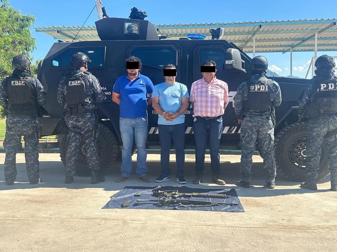 En operativo interinstitucional SSP y FGE detienen a José Antonio “N”, alcalde de Comalapa